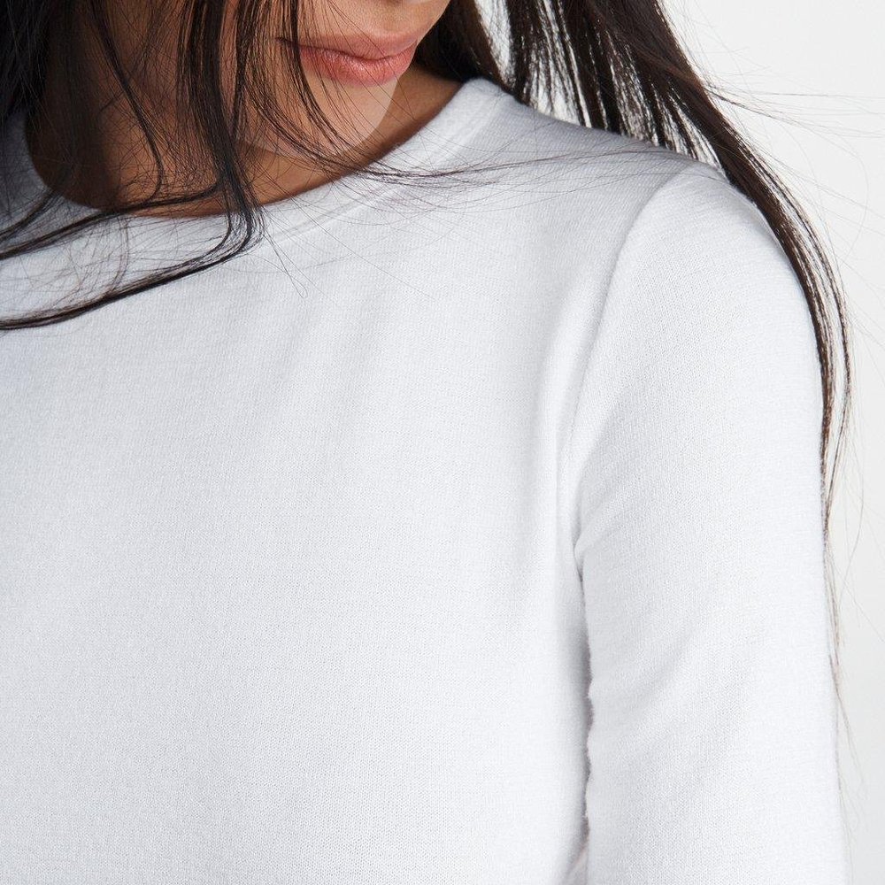 NWT ROG & BONE The Knit Tee White Size XS - Picture 5 of 5